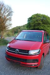 Volkswagen T6 California Beach  - rote Volkswagen T6 California