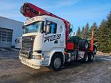 Scania R580 6x4 + KESLA 2124L + DOLL / Leichter Unfall