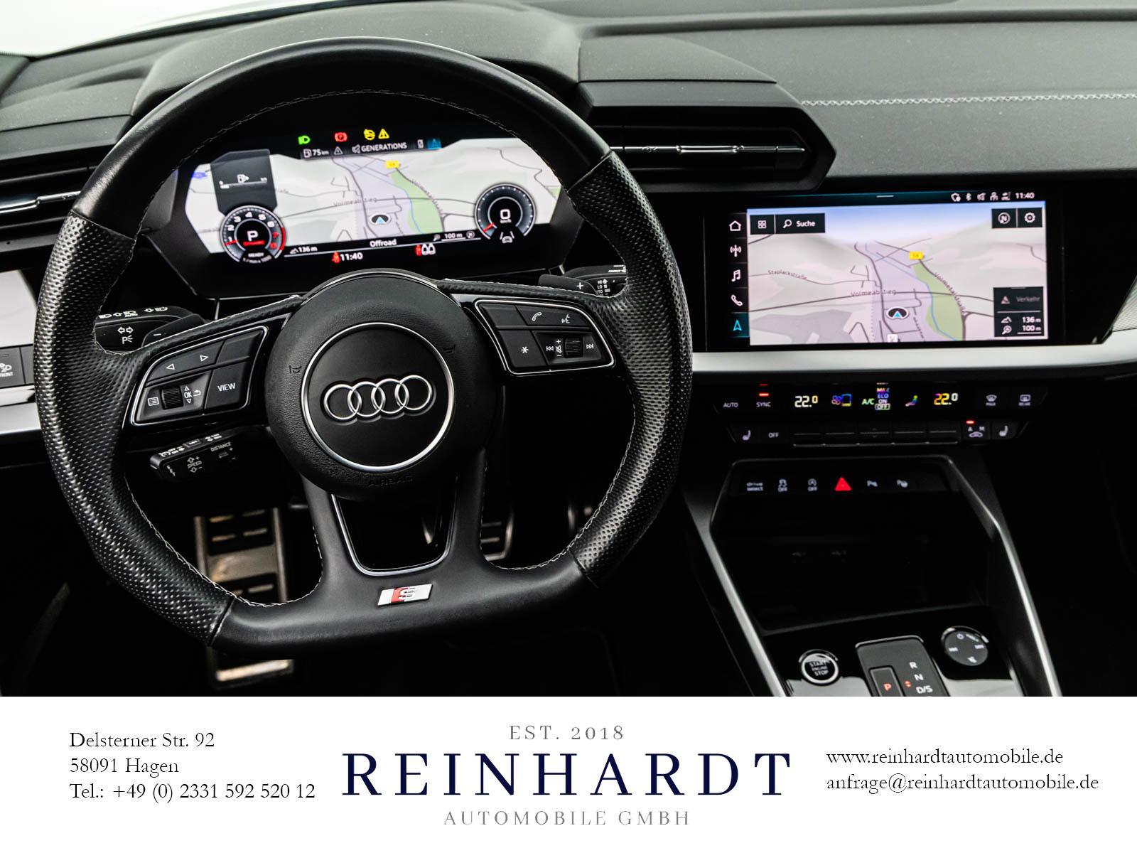 Audi A3 SPORTBACK 35TFSi 2x S LINE BLACK ACC/S-SITZE, миниатюра 17