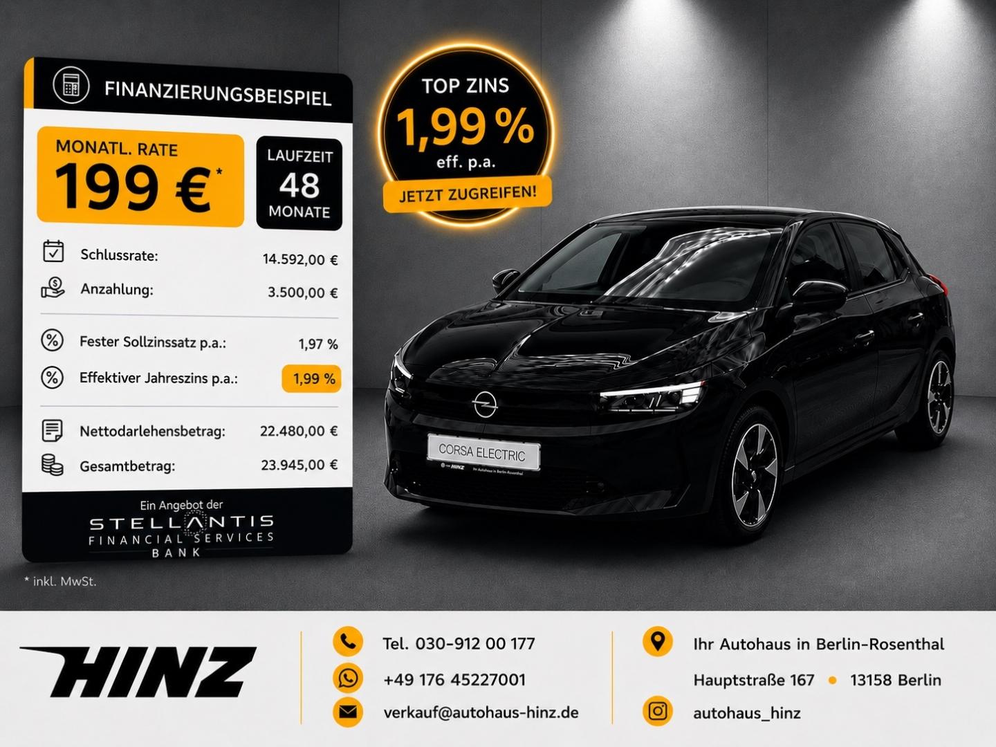Opel Corsa-e Electric Edition,LED,SHZ,LRHZ,PDC,Allwet