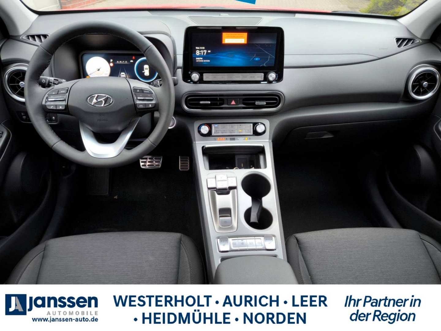 Fahrzeugabbildung Hyundai KONA Elektro MY23 (100kW) TREND-Paket inkl. Navi