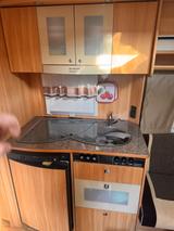 Dethleffs Eighty Edition 540  Heckbad Dusche WC  - Wohnwagen Heckbad