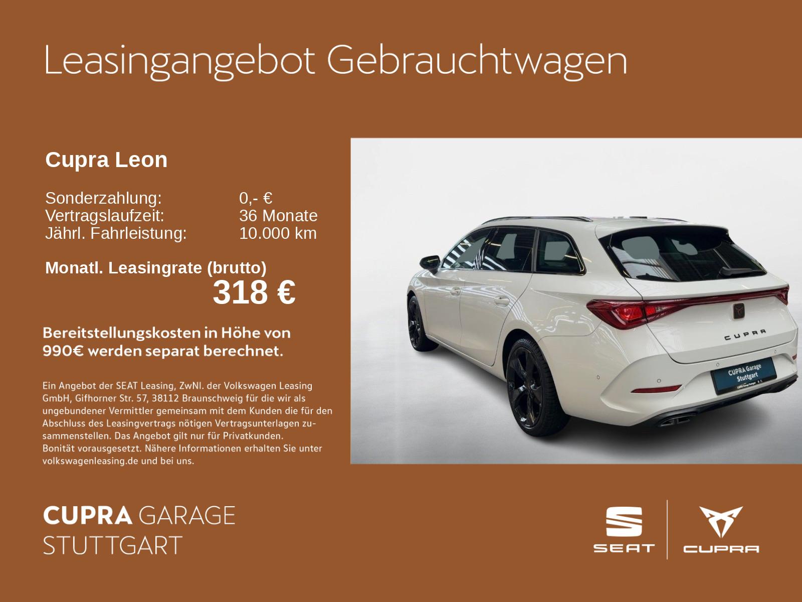 Cupra Leon Sportstourer 1.5 TSI 110 kW