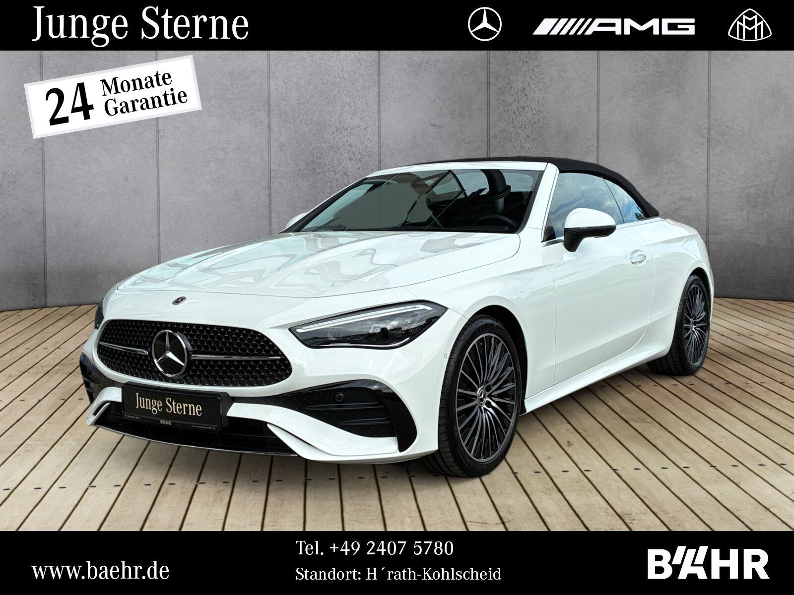 MERCEDES-BENZ CLE 220 d Cabrio AMG/MBUX/LED/Airscarf/RFK/LMR19