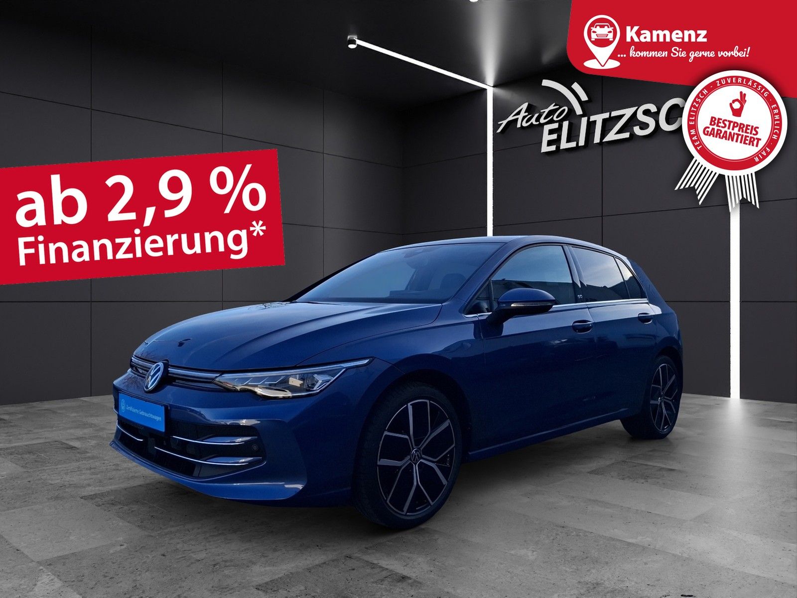 Fahrzeugabbildung Volkswagen Golf VIII eTSI Edition-50 DSG LEDplus AHK Navi P