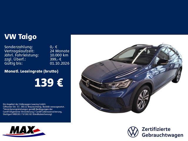 Taigo 1.0 TSI LIFE ENERGY LED+KAMERA+DCP+PDC+ACC