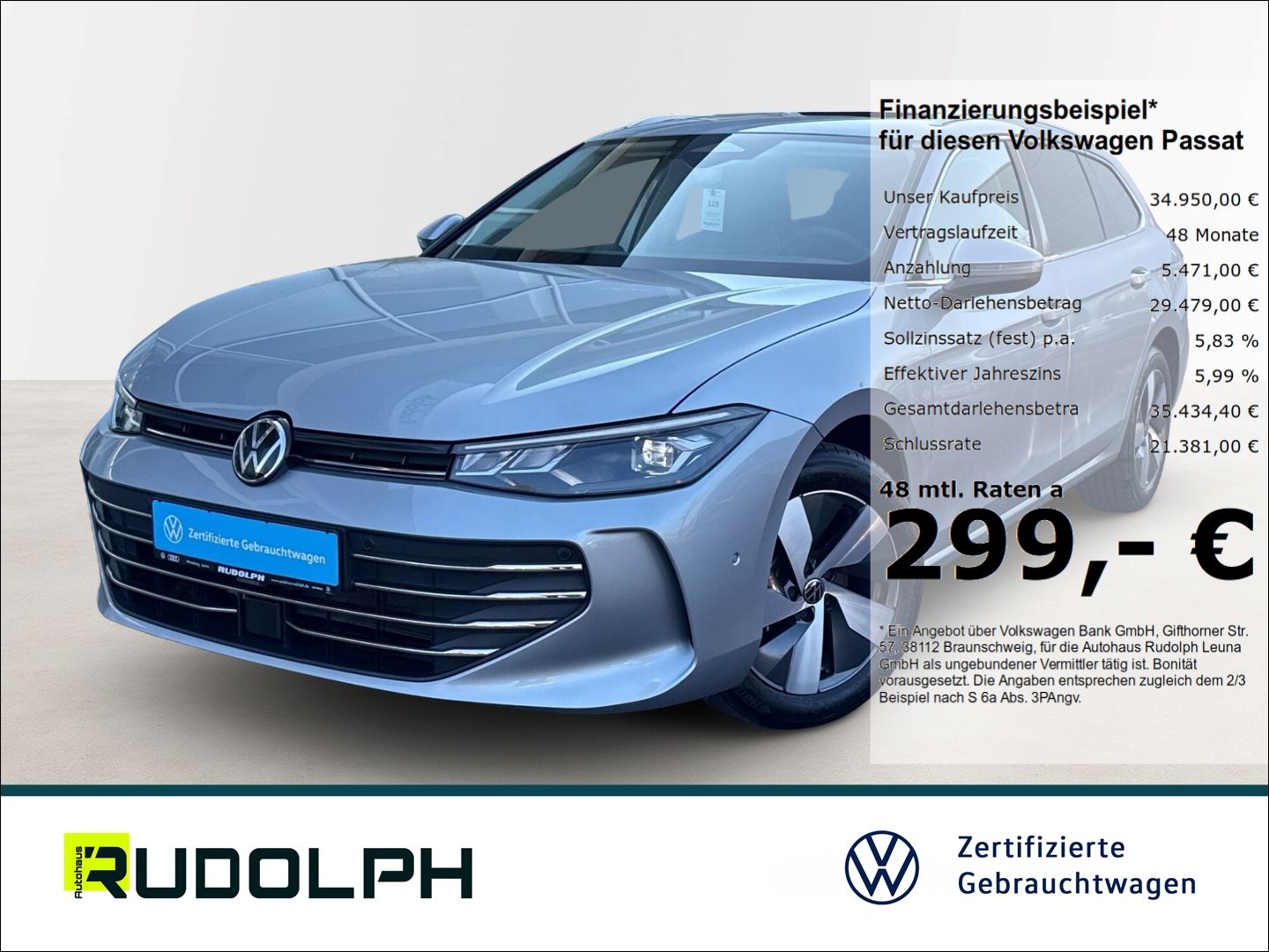 VW Passat Business 1.5 eTSI DSG HUD LED Navi ACC SH