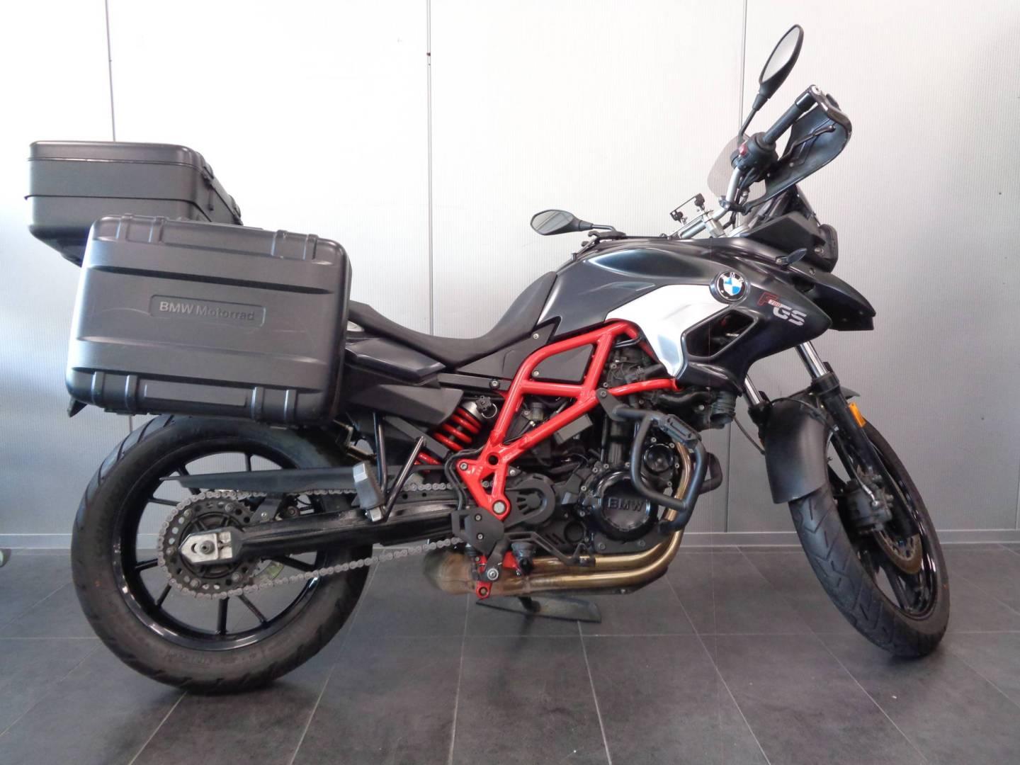 BMW F 700 GS + Tieferlegung + 3 Variokoffer Scheckhe