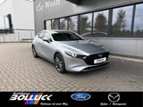 Mazda 3 SKYACTIV-G 2.0 M Hyb -SELECTION A18 DES-P ACT- - silberne Mazda 3