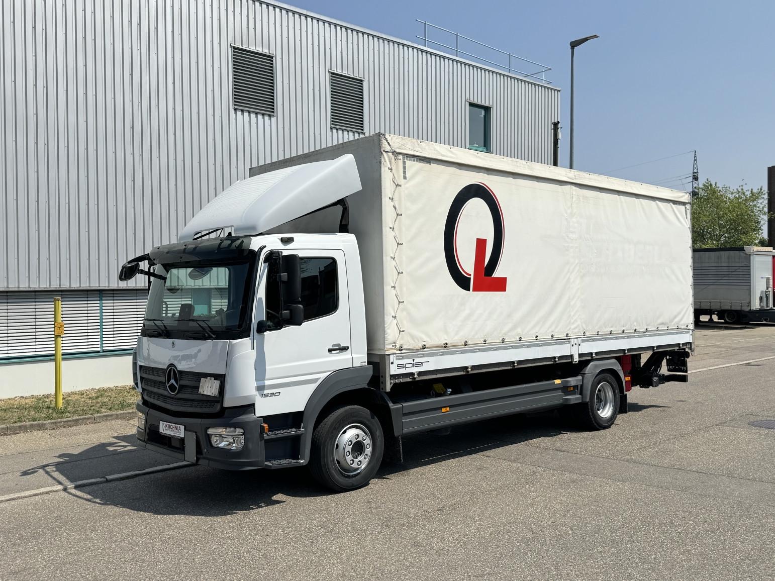 Mercedes-Benz Atego 1530L Schiebeplane 7,2m LBW Klima AHK