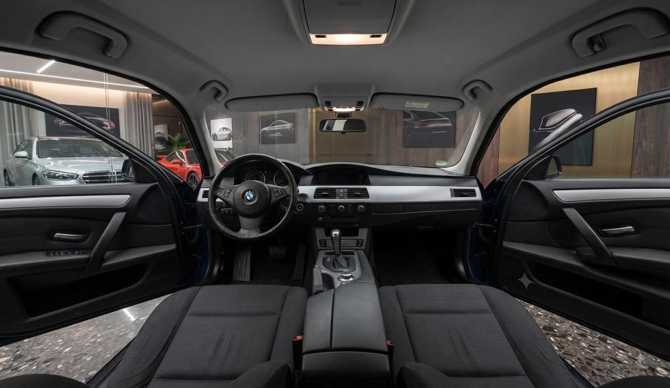 BMW 520 Gran turismo 2007 — rear view