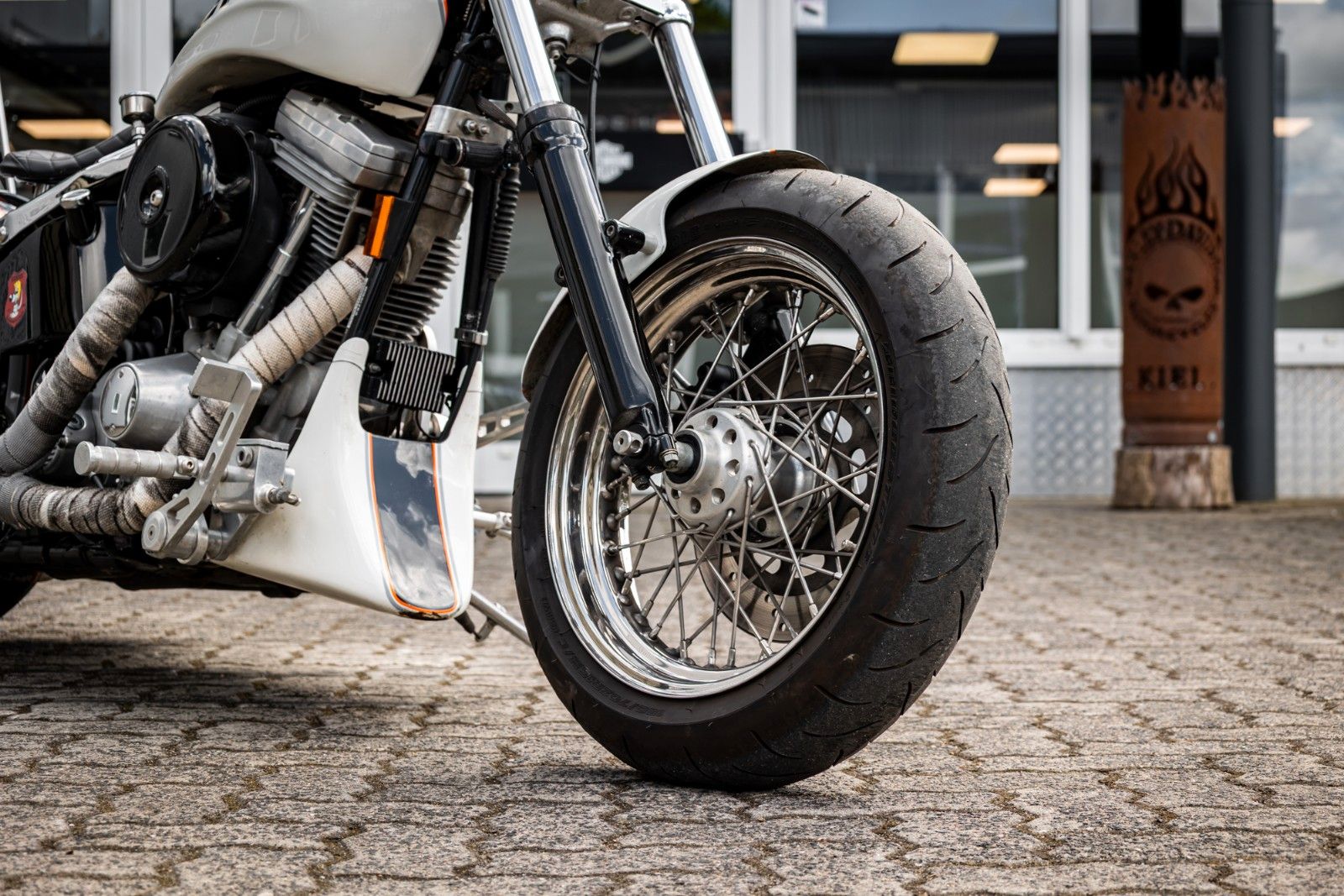 Fahrzeugabbildung Harley-Davidson FXST Softail Standard - CUSTOM - VERGASER - EVO