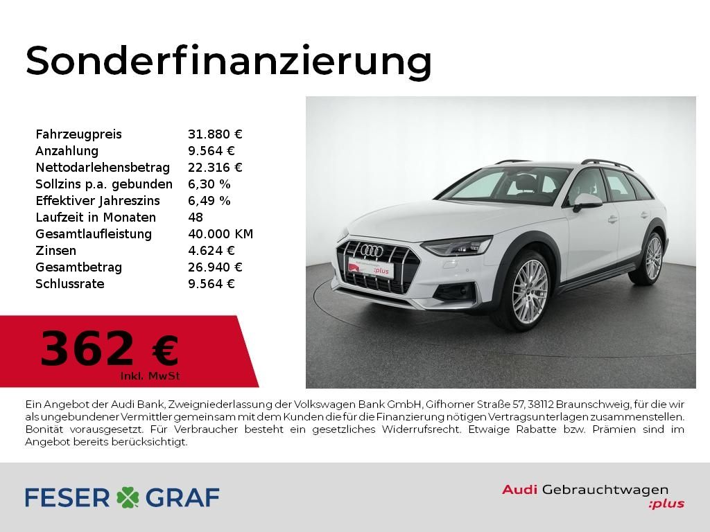 AUDI A4 Allroad 45 TFSI qu AHK,B&amp;O,Navi,Sportsitze