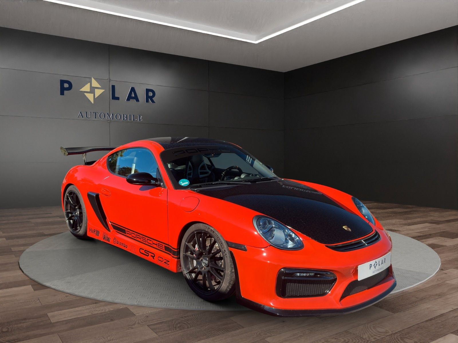 Fahrzeugabbildung Porsche Cayman S/ Rückfahrkamera/ KW-V3/OZ Ultraleggera