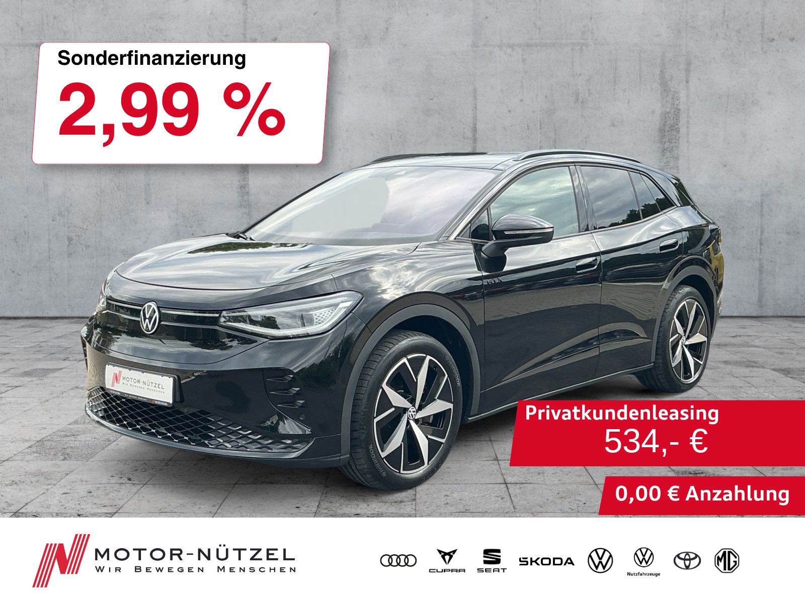 Volkswagen ID.4 220KW GTX PANO+AHK+SHZ+WäPu+KAMERA