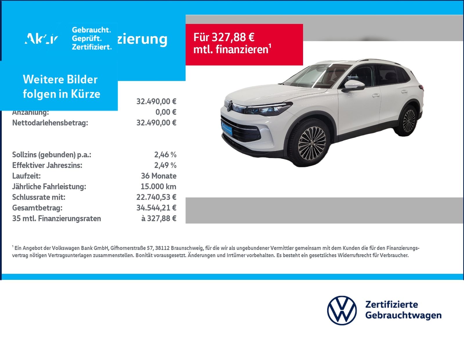 Volkswagen Tiguan 2.0 TDI Life DSG KLIMA LED AHK NAVI foto 1