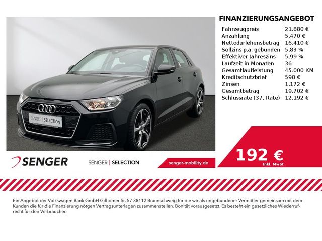 Audi A1 Sportback Advanced 30 TFSI MMI B&O Kamera