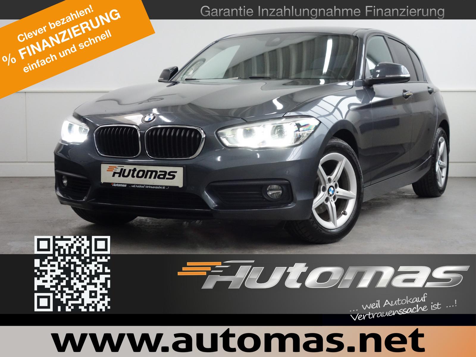BMW 118 i Advantage Automatik Navi LED SHZ PDC AHK