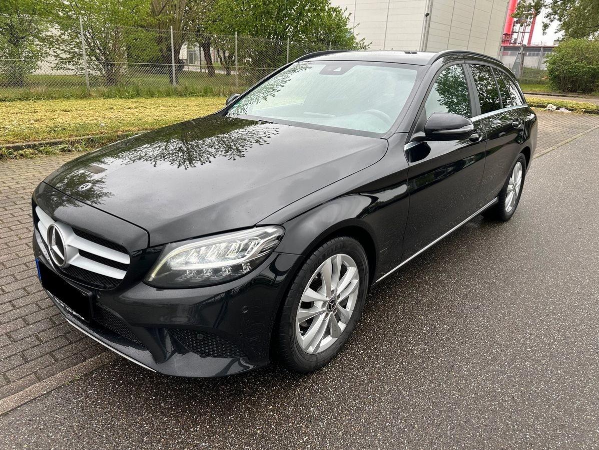Mercedes-Benz C200d T AUTOMATIK AHK LED SITZHEIZUNG gepflegt!