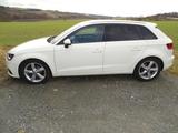 Audi A3 2.0 TDI Ambition Sportb. - Erstbesitz /8x Rad - Audi A3 mit Diesel-Antrieb: Weiß