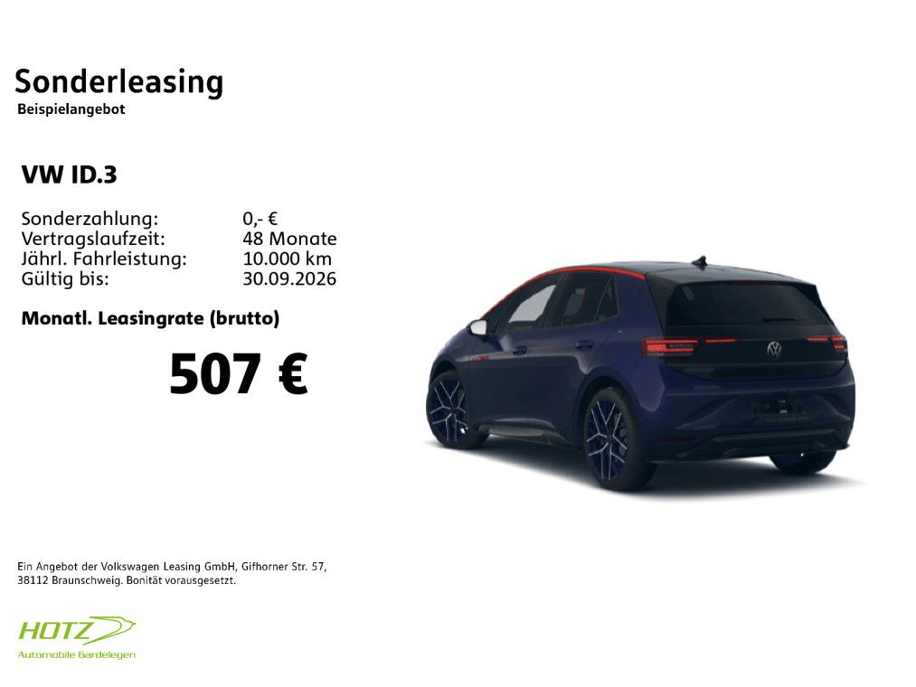 Volkswagen ID.3 GTX Fire & Ice PDC LED APP foto 2