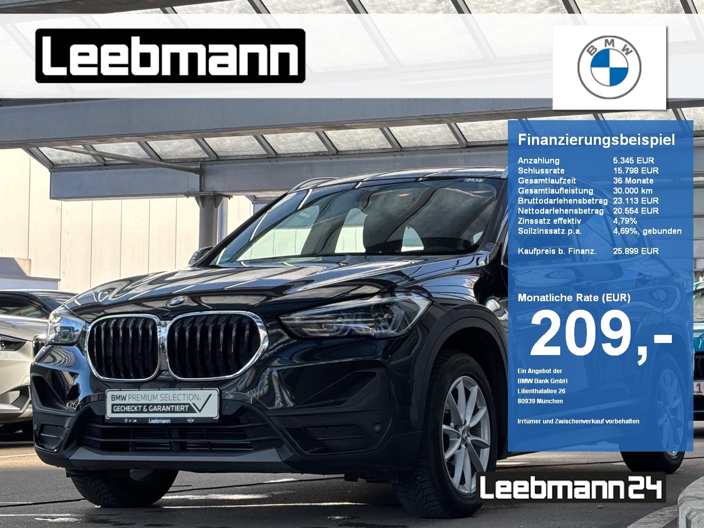 BMW X1 sDrive18i Adv. DKG AdaptLED 2 JAHRE GARANTIE