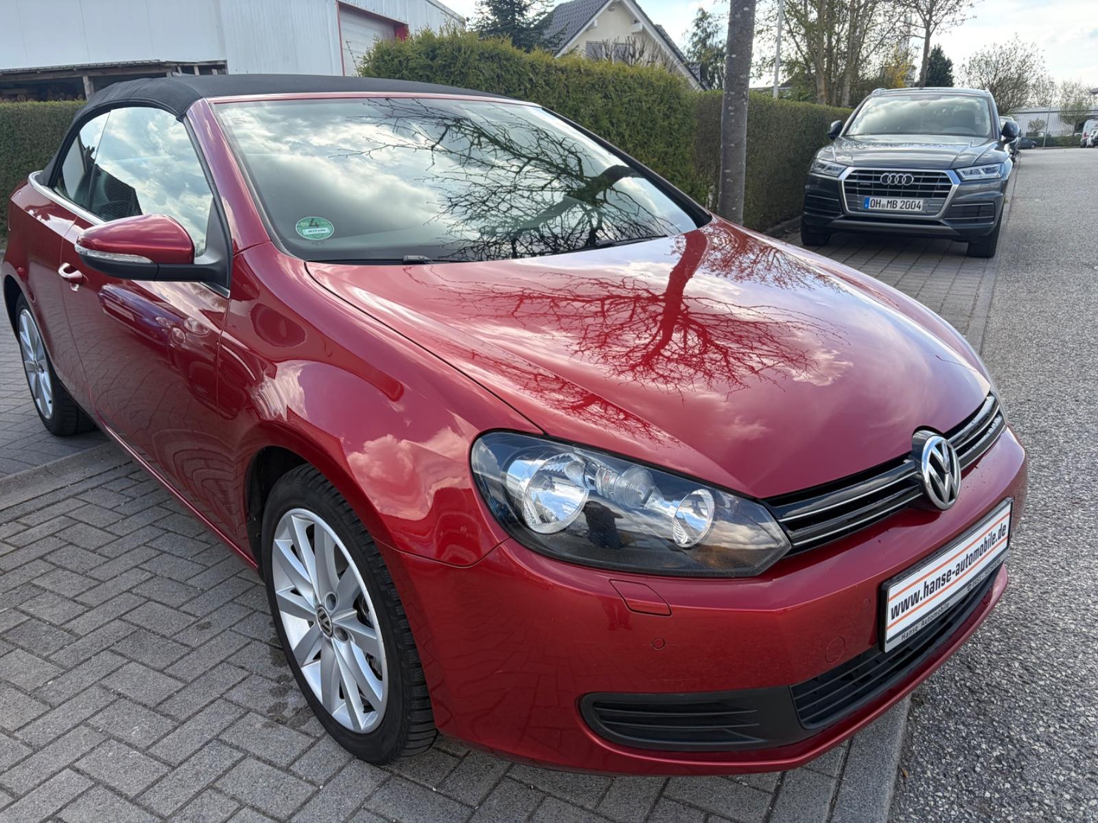 Volkswagen Golf VI  TDI Cabriolet-Klima-Sitzhzg.-PDC-Kamera