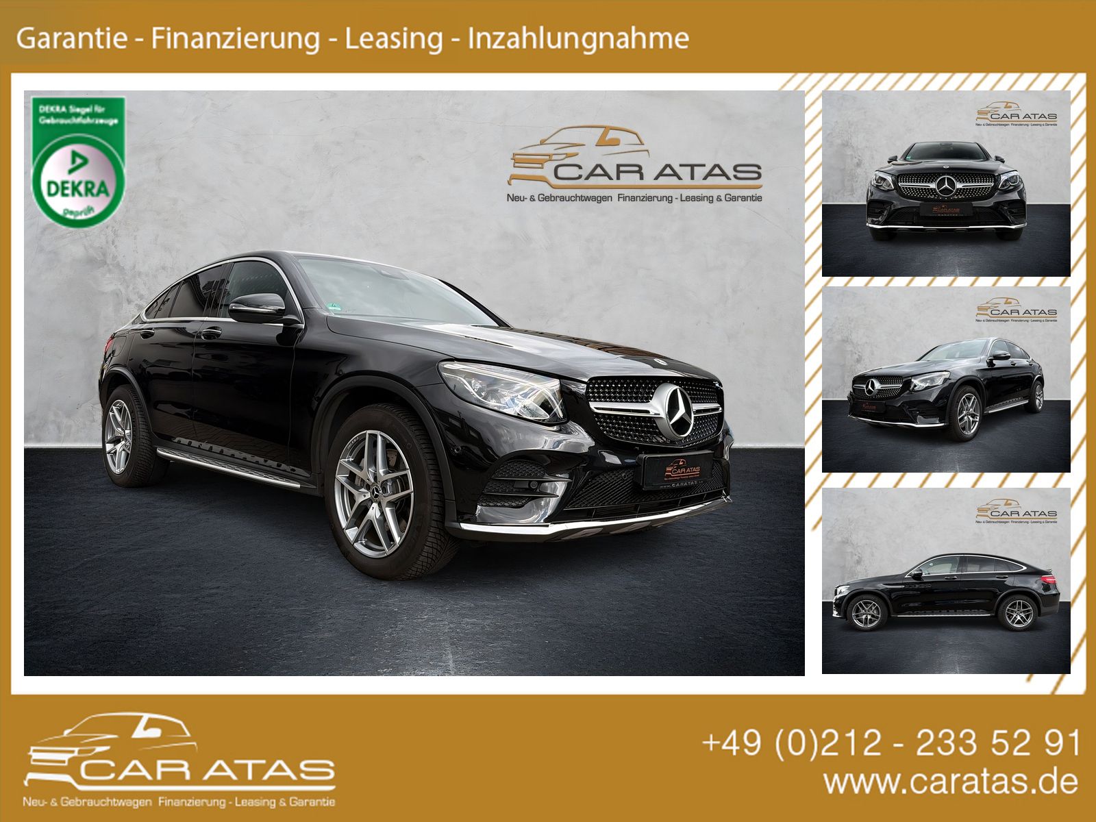 Fahrzeugabbildung Mercedes-Benz GLC 250 d Coupe AMG 4Matic MEMORY LED AHK KAMERA