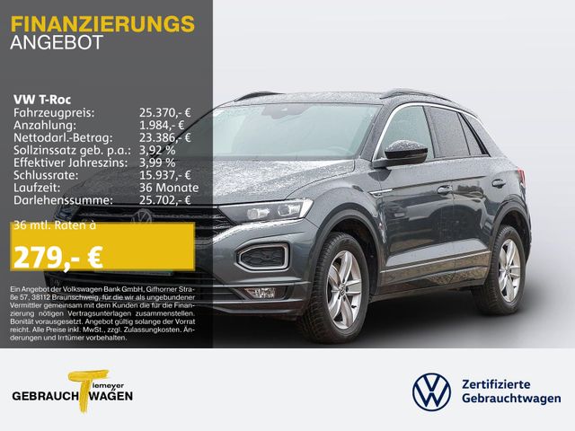 Volkswagen T-Roc 1.5 TSI DSG R-LINE LED NAVI VIRTUAL AHK