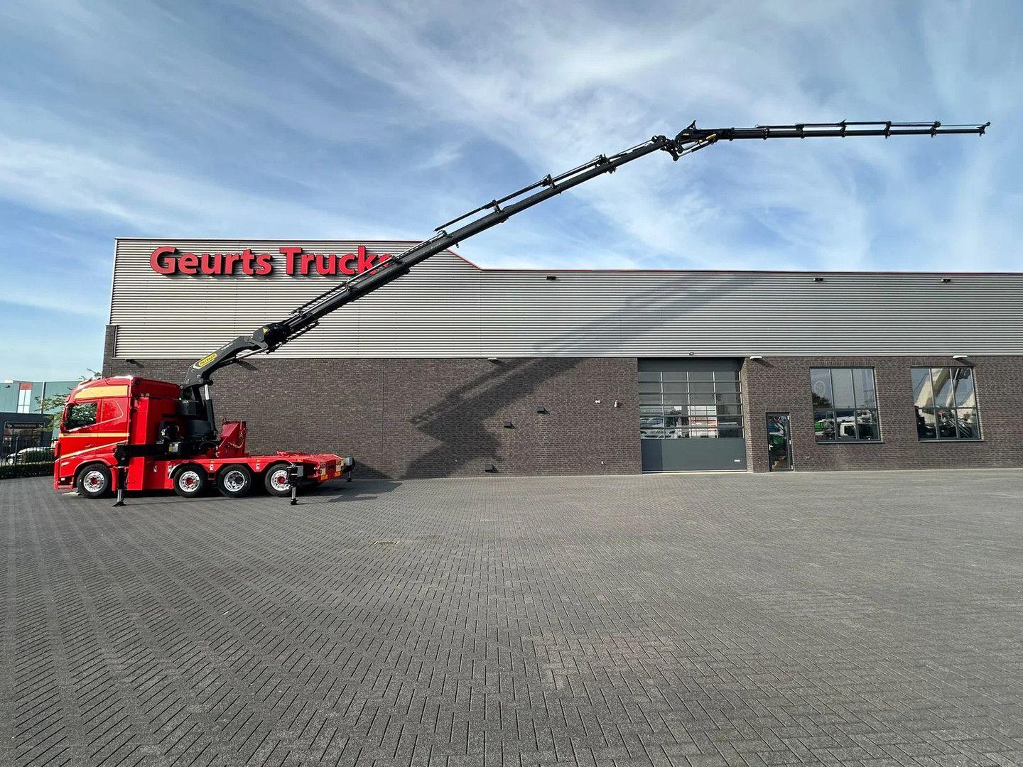 Volvo FH 540 8X2 TREKKER + PLAFINGER 58.002 TEC +PJ150