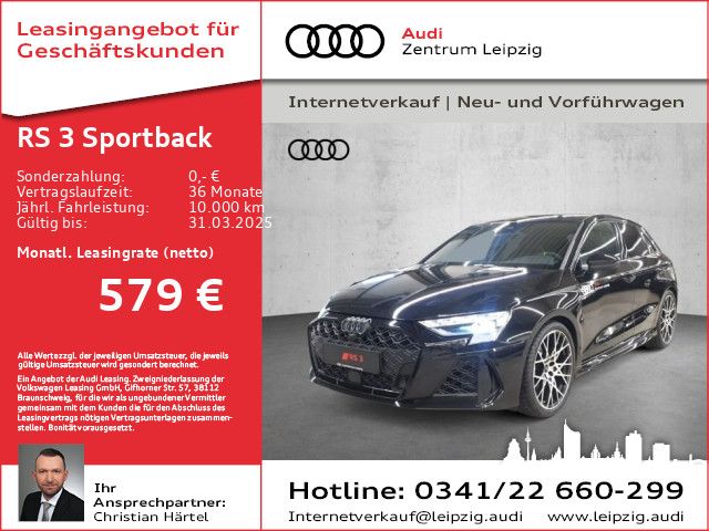 Audi RS 3 Sportback Vmax280*RS-AGA*Pano*HuD*LEDER*19*