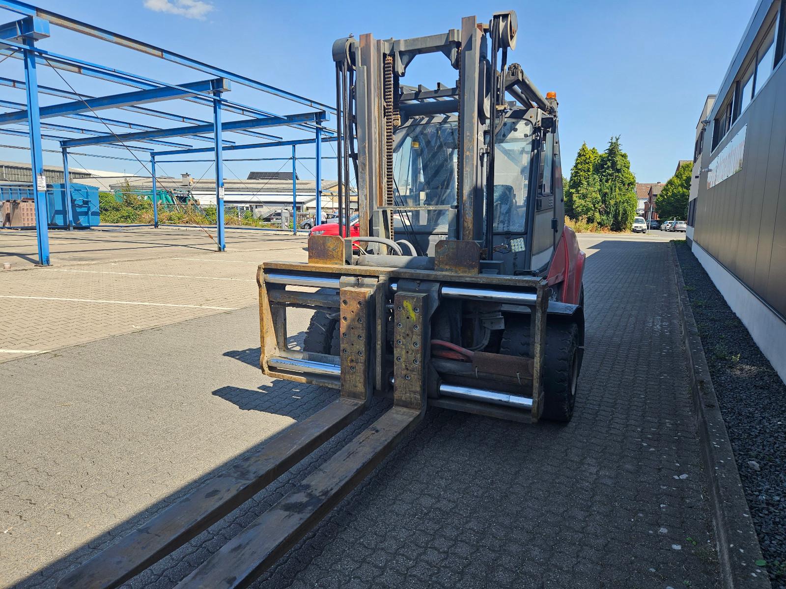 Linde H80D 1100, Rotator, Seitensch., Zinkenverst.