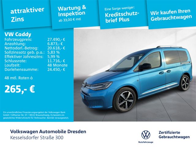 Volkswagen Caddy 2.0 TDI DSG Style ACC DAB LED Navi