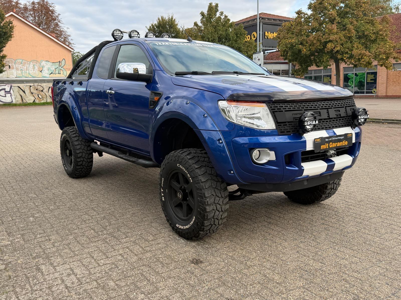FORD RANGER XLT 2.2 TDCI 150ch 4X4 - CABINE APPROFONDIE - ATTELAGE 3,5T - CAMÉRA DE RECUL - RADARS DE STATIONNEMENT