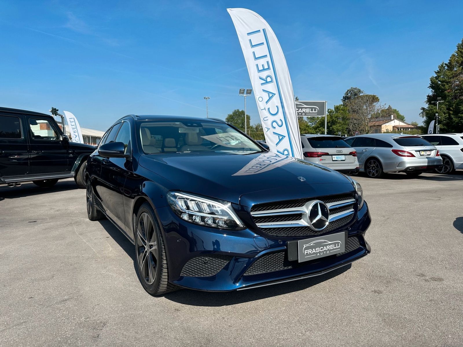 MERCEDES-BENZ Mercedes-benz C 220 d S.W. Auto Sport/TETTO/PELL
