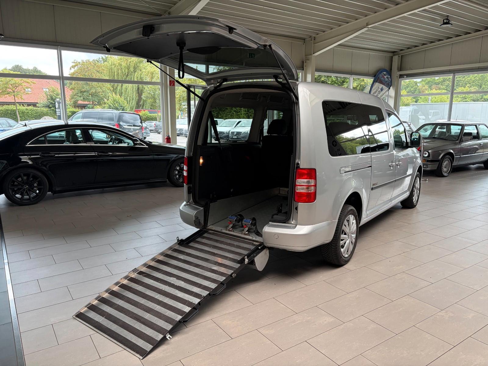 Volkswagen Caddy Maxi 2.0TDI Behindertengerecht/Rampe