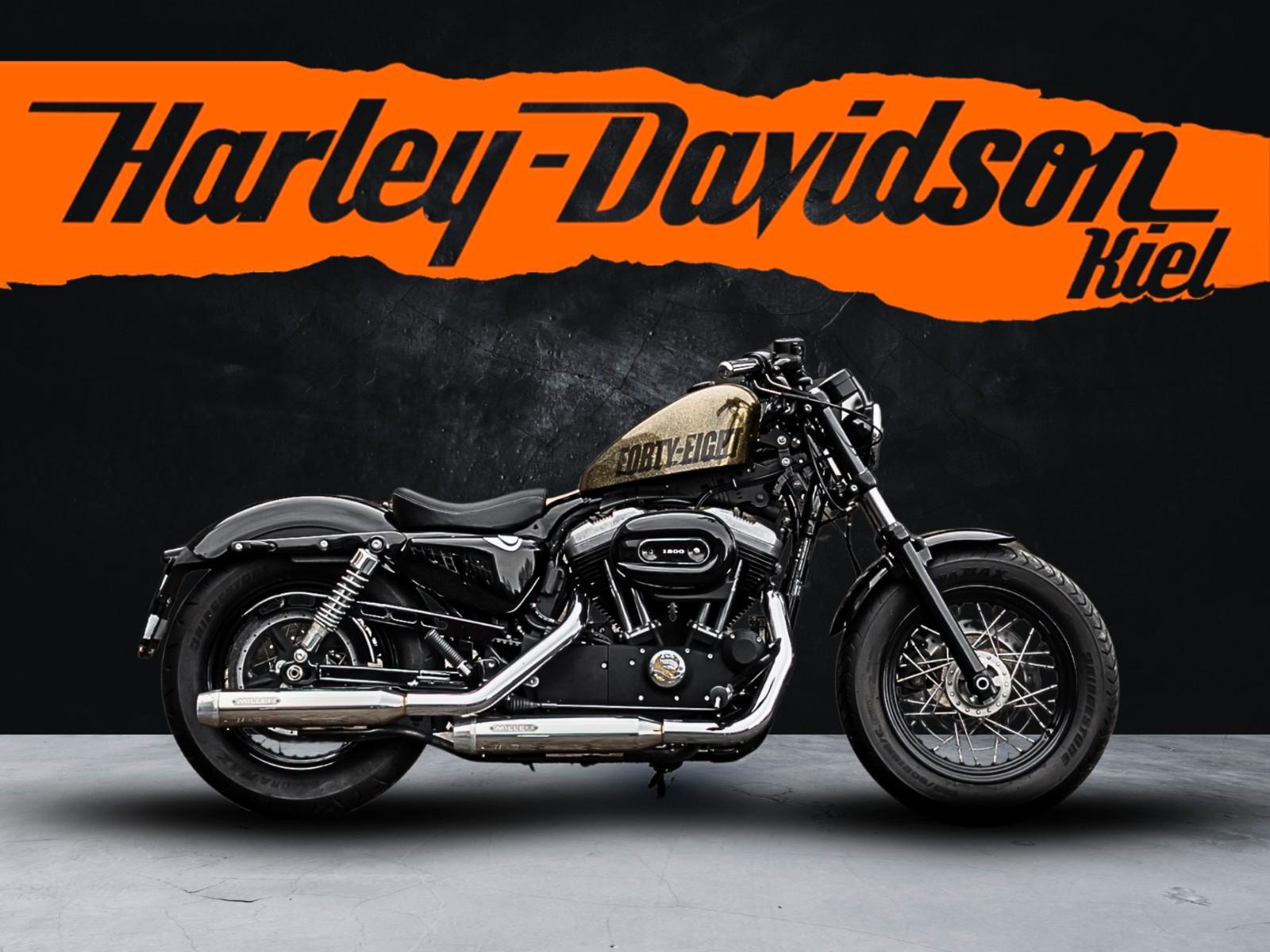 Harley-Davidson XL1200X SPORTSTER FORTY-EIGHT - Miller Auspuff -