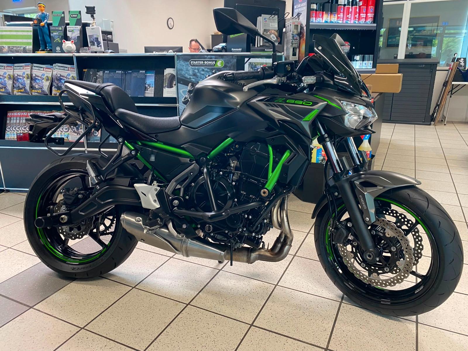 Kawasaki Z 650 ABS "Zubehör + Neue Reifen"