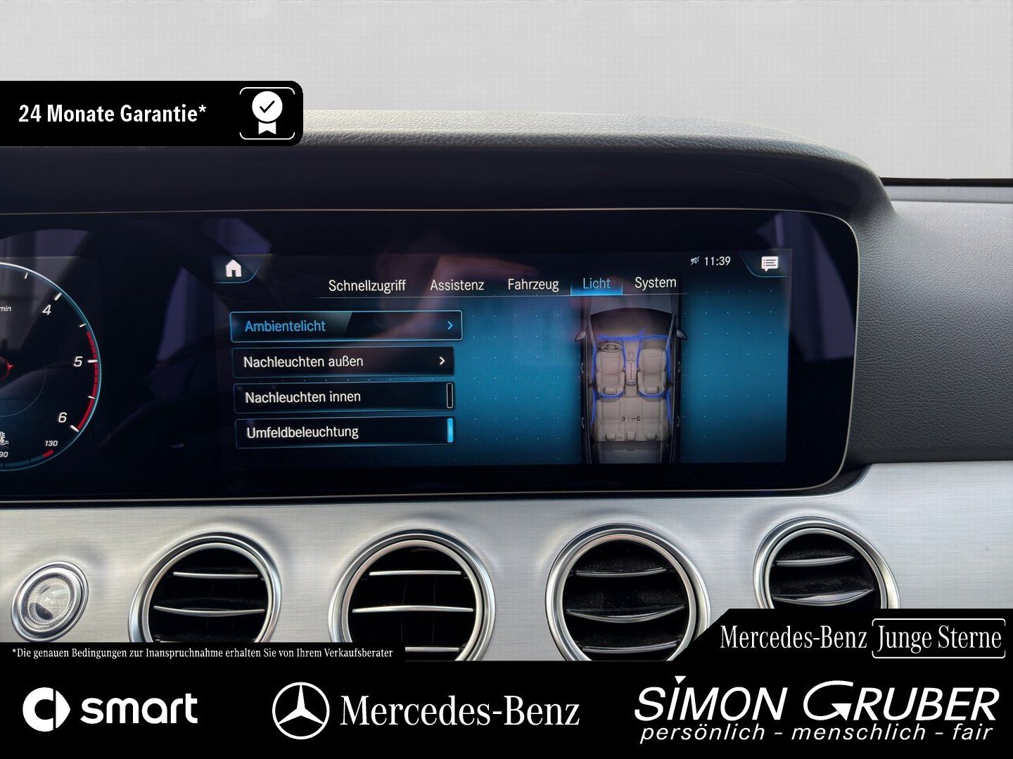 Fahrzeugabbildung Mercedes-Benz E 220 Td Avantgarde MBUX Kamera LED Ambiente