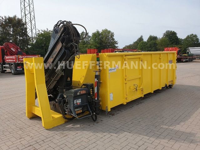 MAN HIAB 166 HARDOX Abrollcontainer Ladekran