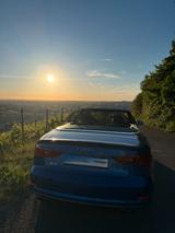 Audi S3 2.0 TFSI S tronic quattro Cabriolet - - Audi S3: Blau