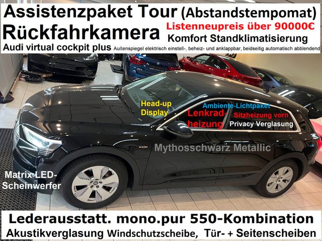 Audi e-tron 55 Voll-Leder+Head-UP+Autopilotr+Matrix++