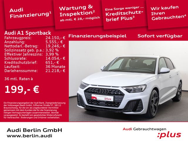 Audi A1 Sportback S line 25 TFSI 5-G. VIRTUAL SITZHZG