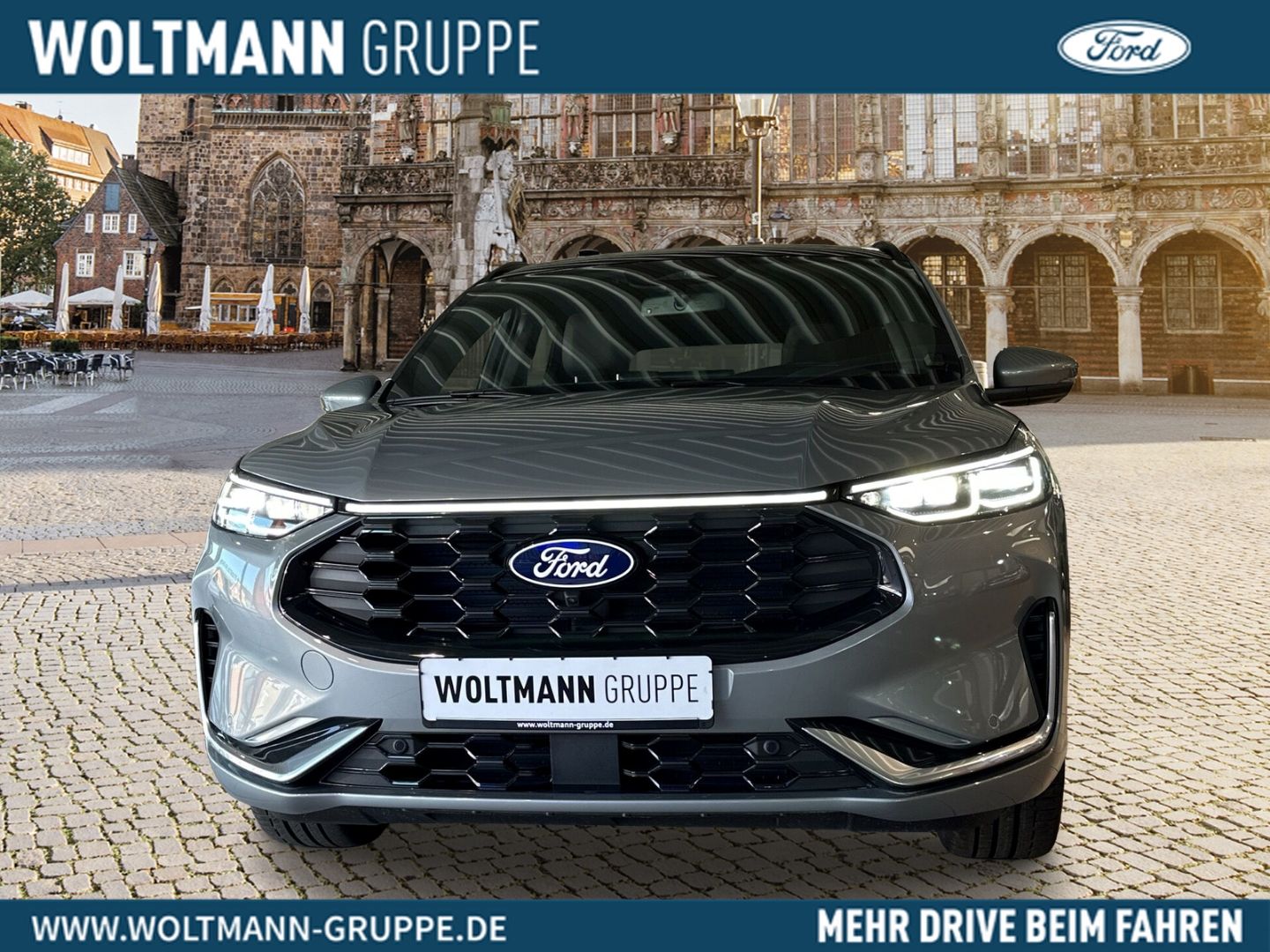 Fahrzeugabbildung Ford Kuga ab 335€ netto mtl. ST-Line X HUD El. Panoda