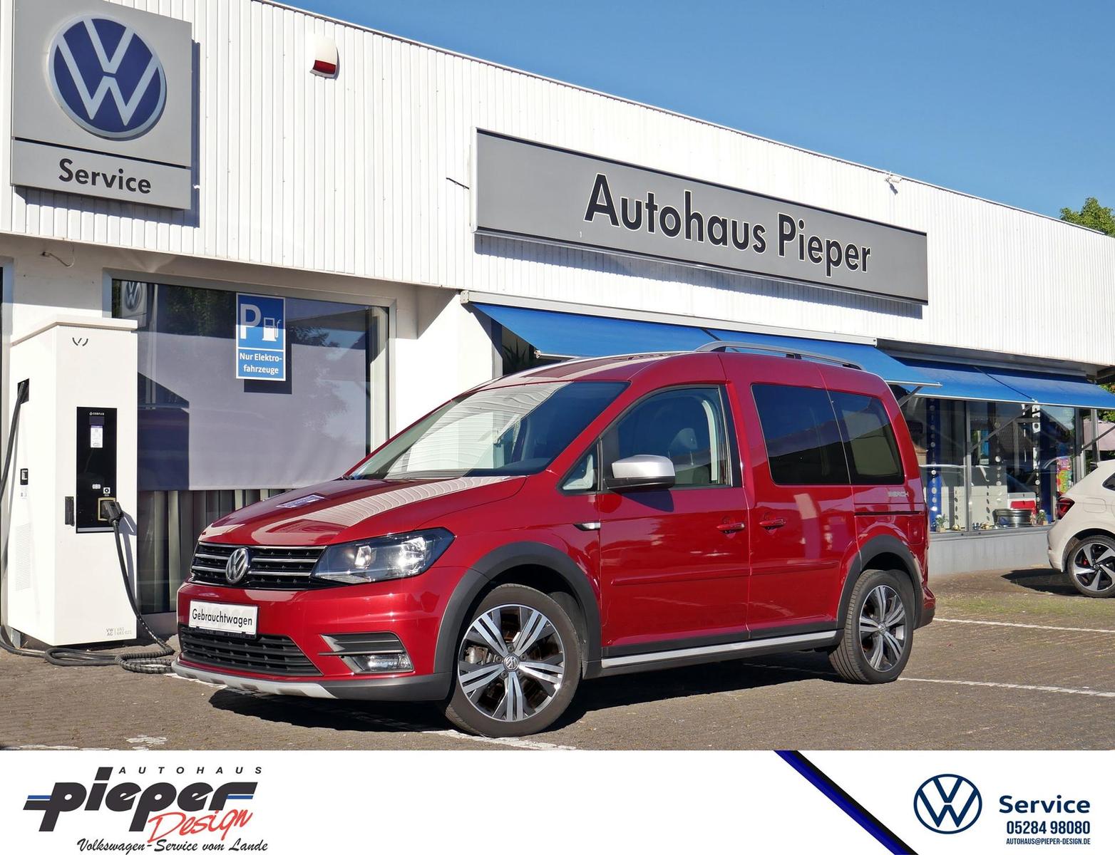 Volkswagen Caddy 2.0 TDI Beach/Alltrack Zelt Bett Navi ACC