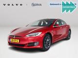 Tesla Model S 75D Base | panorama dach | Parkeercamera - rote Tesla Model S