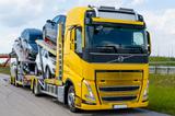 Volvo FH mit Anhänger für 6 PKW ***Sofort verfügbar*** - Volvo 4x4
