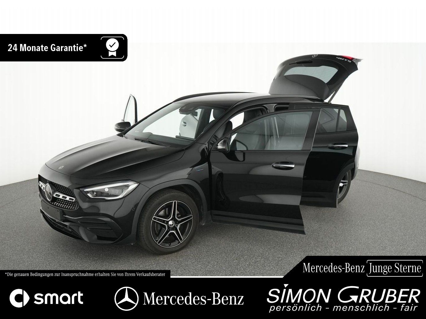 Fahrzeugabbildung Mercedes-Benz GLA 250 e AMG Night Burm MBeam Keyless Leder AHK