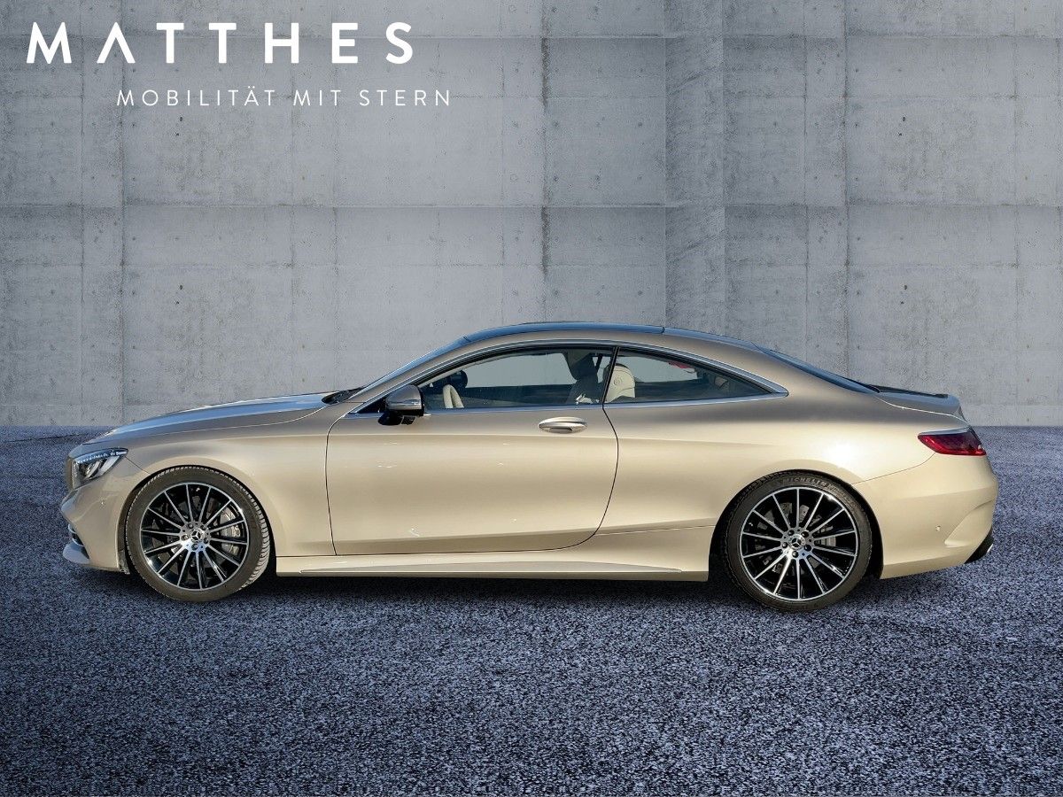 Fahrzeugabbildung Mercedes-Benz S 560 4M Coupe AMG-Unikat-einzigartige Farbkombi