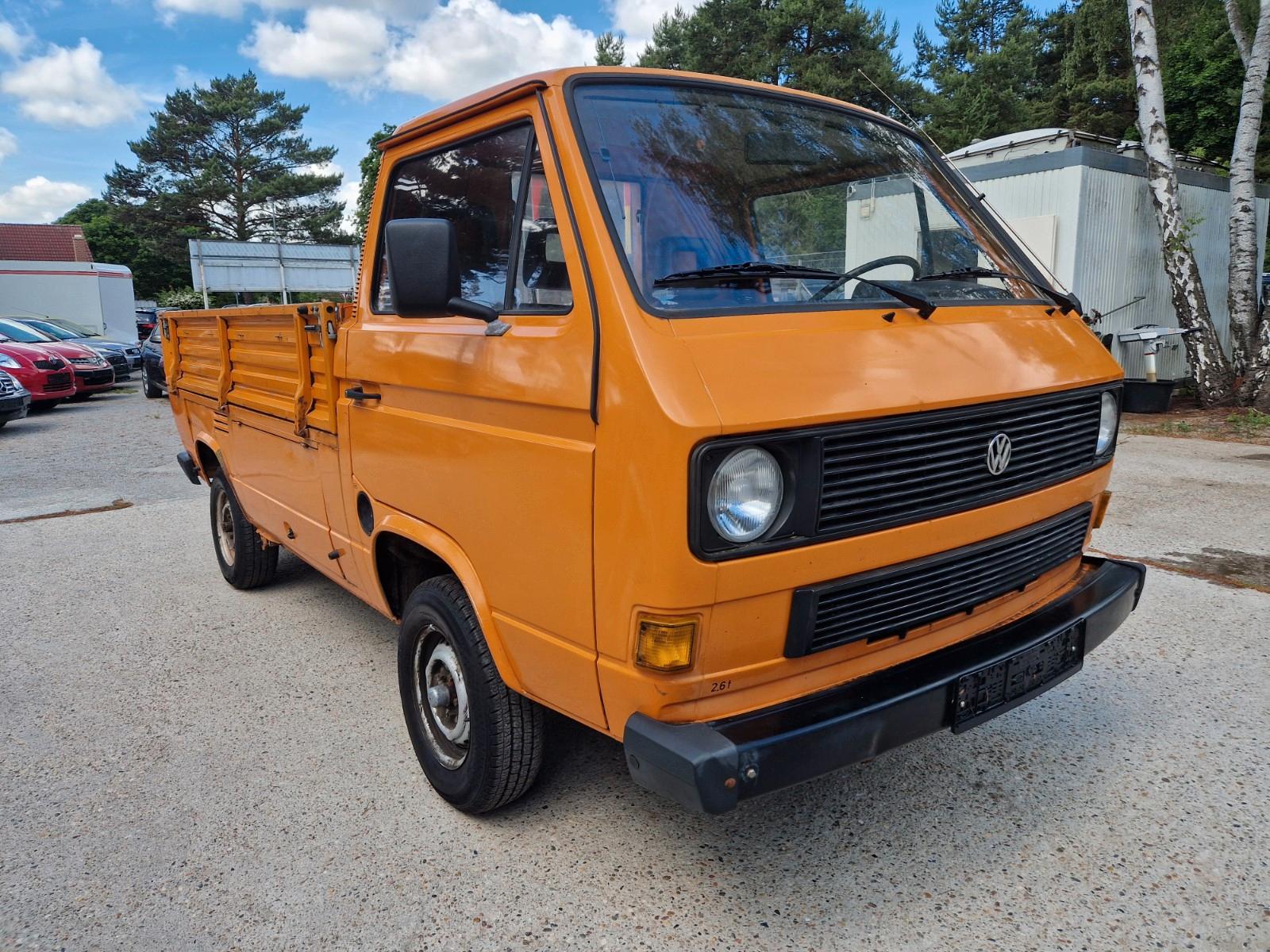 Volkswagen T3 1.6D PRiTSCHE H-ZULASSUNG TÜV NEU 05/2028
